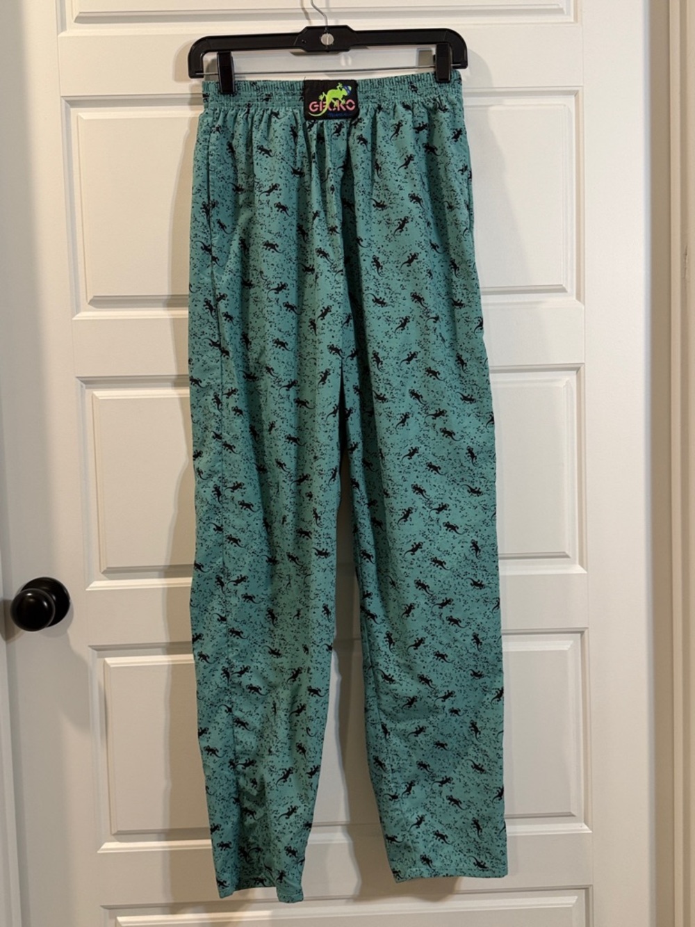 Gecko Hawaii Mini Gecko Beach Pants Mint Green medium